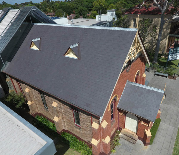 Willoughby Church Welsh Penryhn Slate Roof Tile