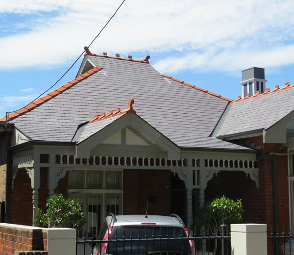 Cambridge House Welsh Penryhn Slate Roofing