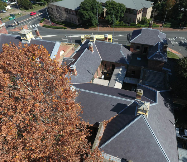 Maitland Courthouse Welsh Penryhn Slate Roof Tile