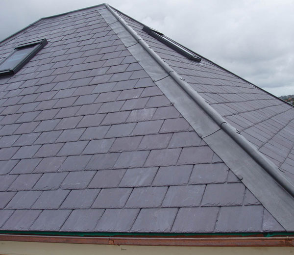 Arthur Street House Welsh Penryhn Slate Roofing