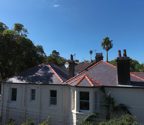 Wycombe House Welsh Penryhn Slate Roof Tiles