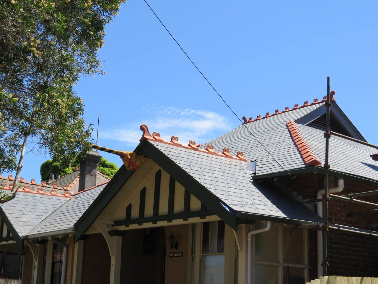 Slate Roof Installation